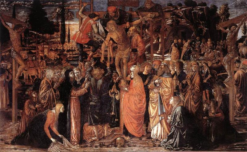 Descent from the Cross sg, GOZZOLI, Benozzo